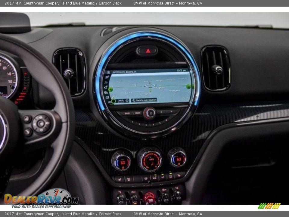 2017 Mini Countryman Cooper Island Blue Metallic / Carbon Black Photo #5