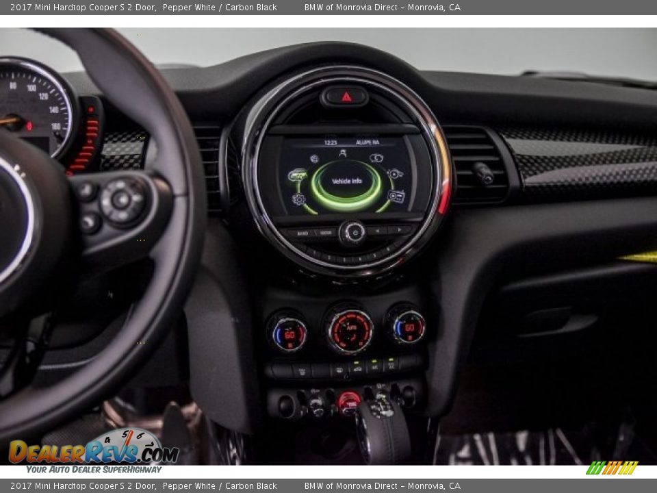 2017 Mini Hardtop Cooper S 2 Door Pepper White / Carbon Black Photo #5