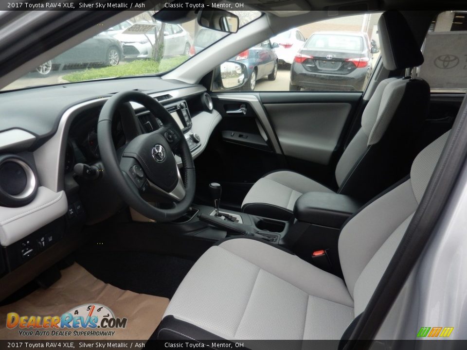 Front Seat of 2017 Toyota RAV4 XLE Photo #3