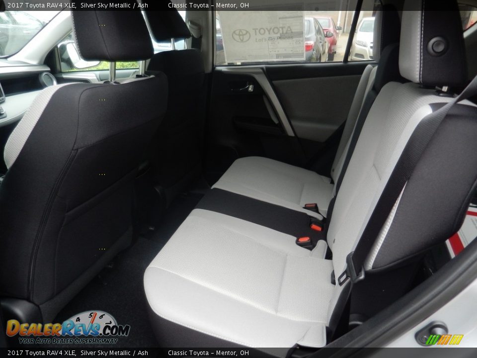 Rear Seat of 2017 Toyota RAV4 XLE Photo #5