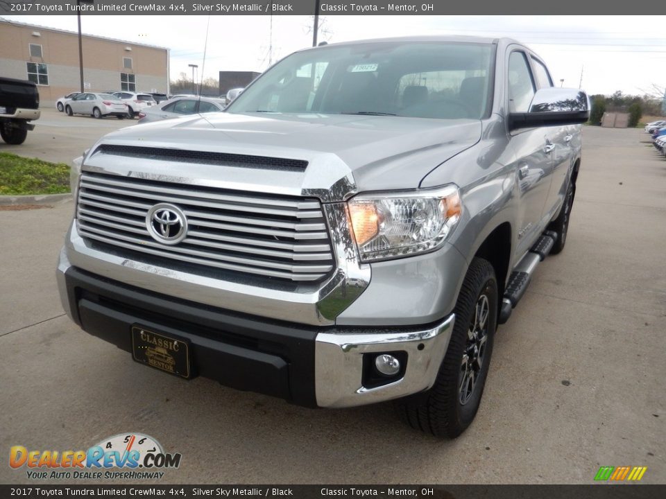 2017 Toyota Tundra Limited CrewMax 4x4 Silver Sky Metallic / Black Photo #1