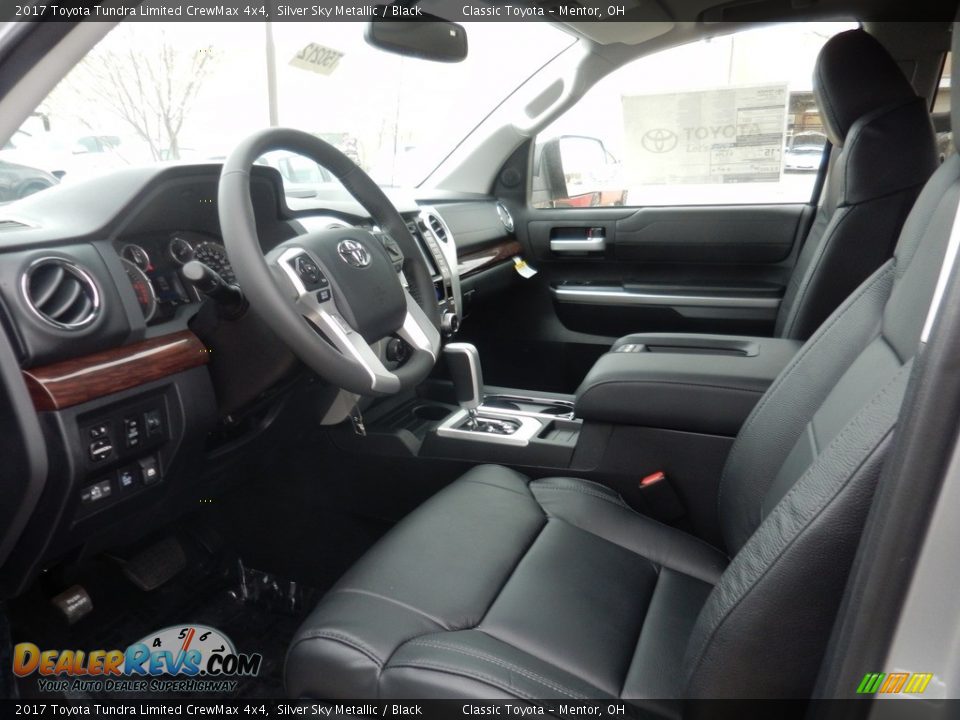 2017 Toyota Tundra Limited CrewMax 4x4 Silver Sky Metallic / Black Photo #3