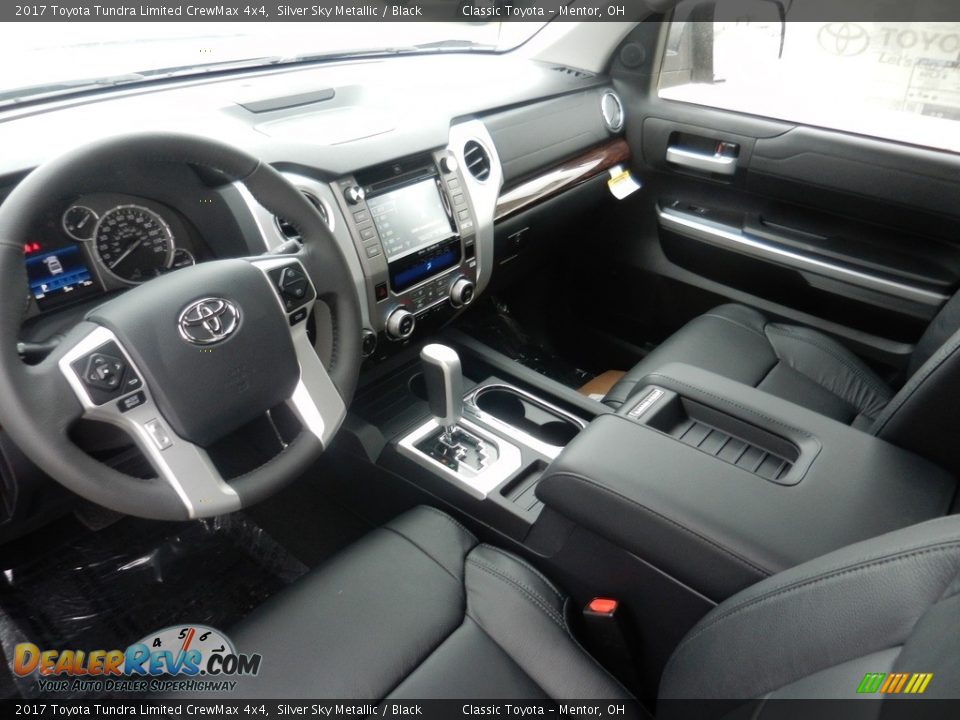2017 Toyota Tundra Limited CrewMax 4x4 Silver Sky Metallic / Black Photo #4