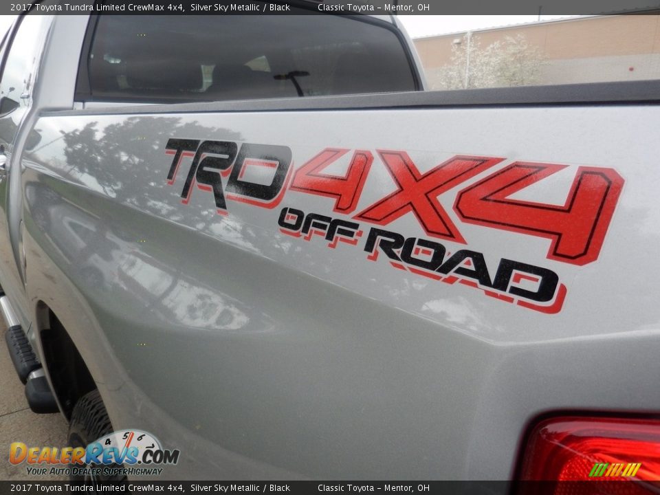 2017 Toyota Tundra Limited CrewMax 4x4 Silver Sky Metallic / Black Photo #7