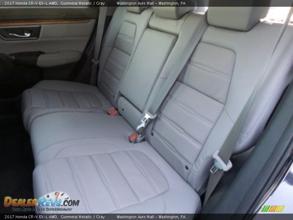 2017 Honda CR-V EX-L AWD Gunmetal Metallic / Gray Photo #11