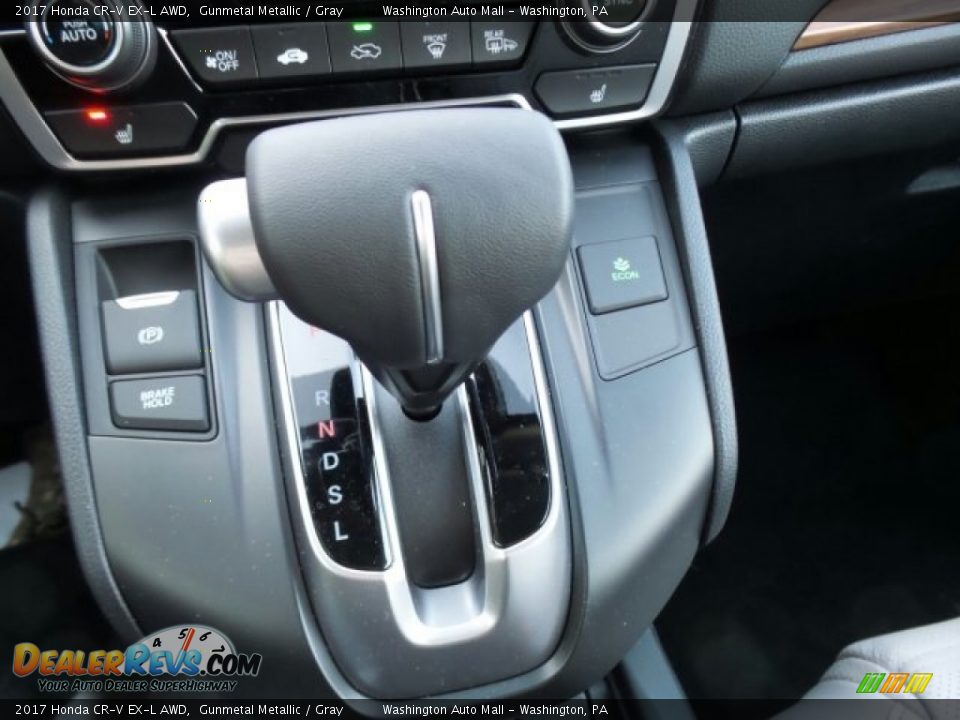 2017 Honda CR-V EX-L AWD Gunmetal Metallic / Gray Photo #31