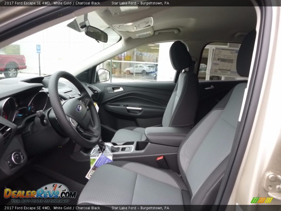 2017 Ford Escape SE 4WD White Gold / Charcoal Black Photo #10