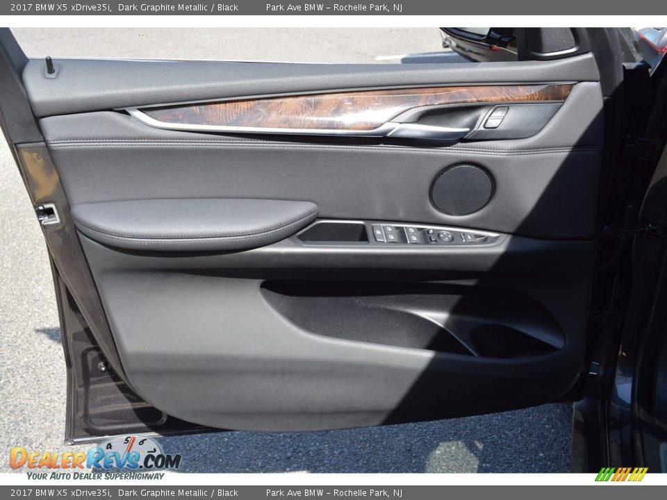 2017 BMW X5 xDrive35i Dark Graphite Metallic / Black Photo #8