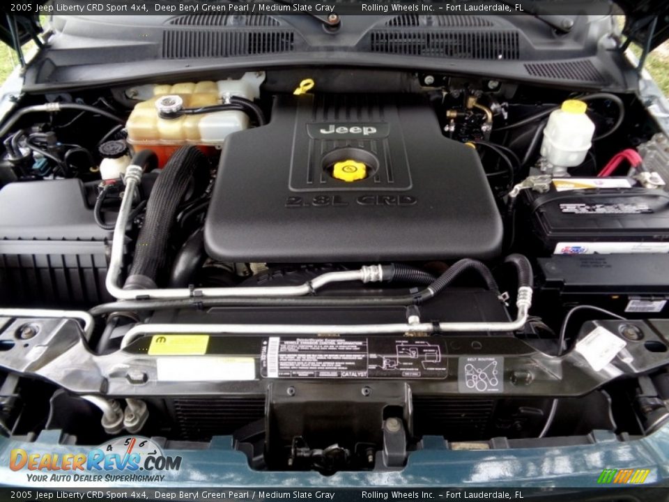 2005 Jeep Liberty CRD Sport 4x4 2.8 Liter CRD DOHC 16-Valve Turbo-Diesel 4 Cylinder Engine Photo #24