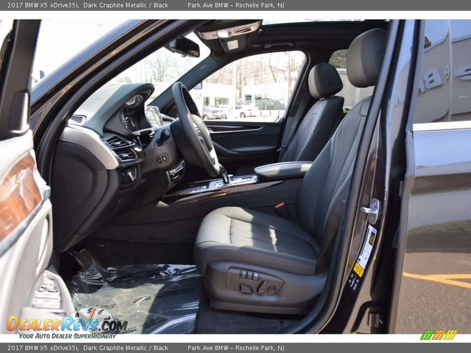 2017 BMW X5 xDrive35i Dark Graphite Metallic / Black Photo #11