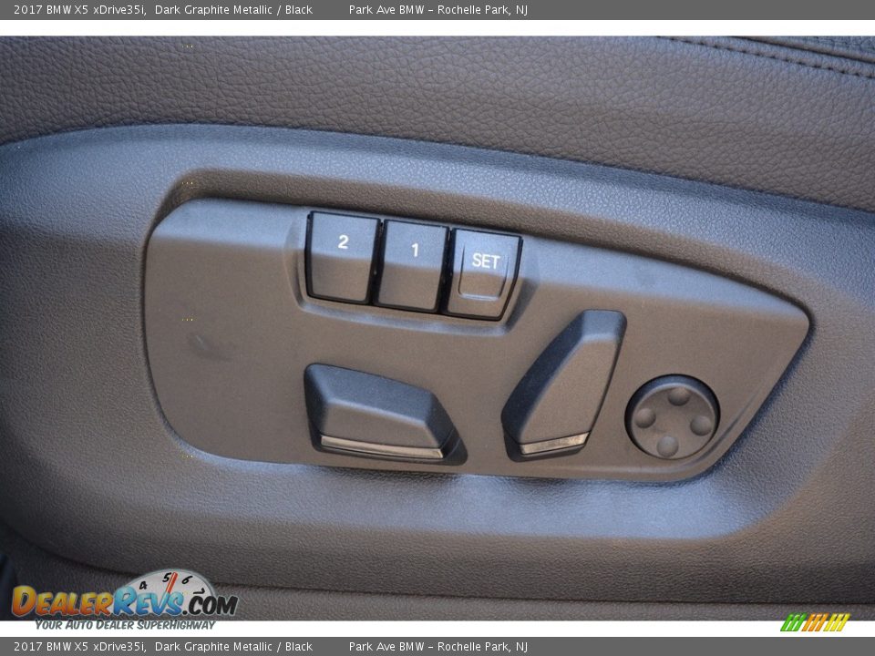 2017 BMW X5 xDrive35i Dark Graphite Metallic / Black Photo #12