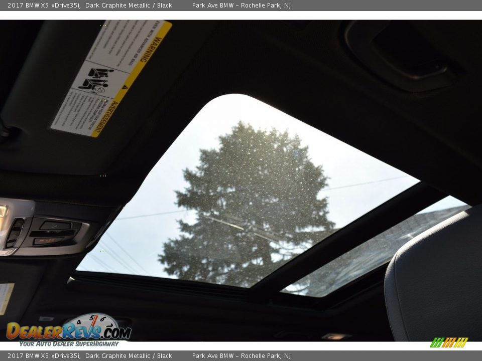 2017 BMW X5 xDrive35i Dark Graphite Metallic / Black Photo #14