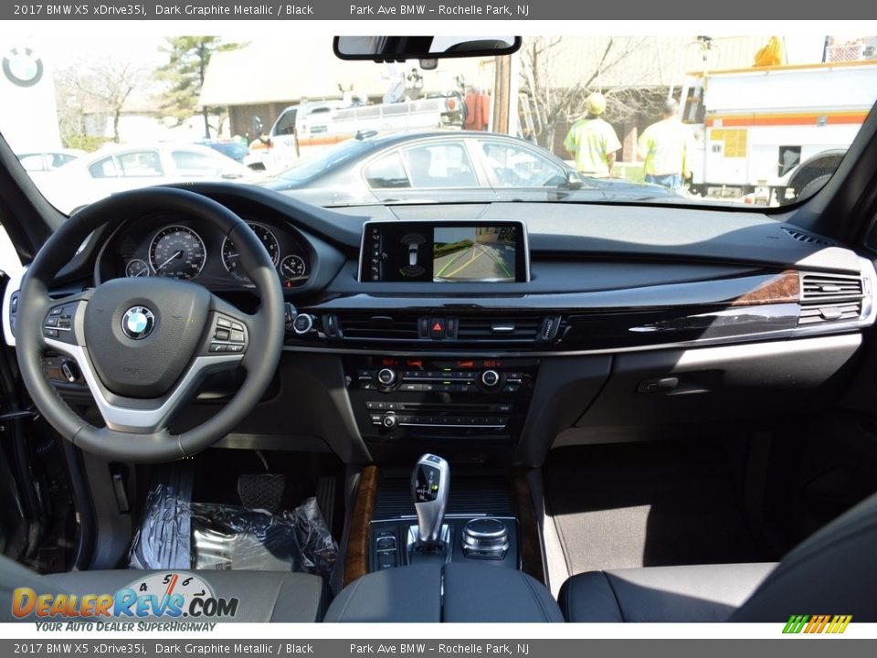 2017 BMW X5 xDrive35i Dark Graphite Metallic / Black Photo #15