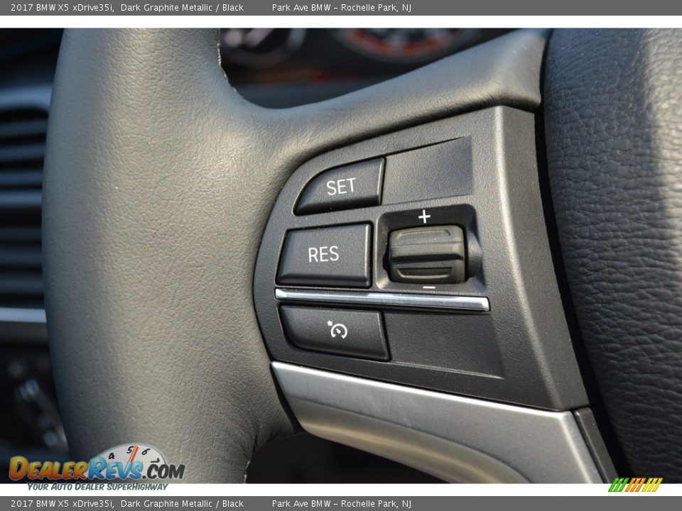 2017 BMW X5 xDrive35i Dark Graphite Metallic / Black Photo #19