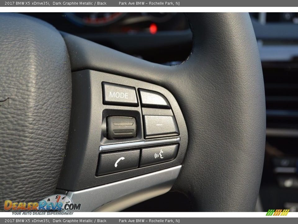 2017 BMW X5 xDrive35i Dark Graphite Metallic / Black Photo #20