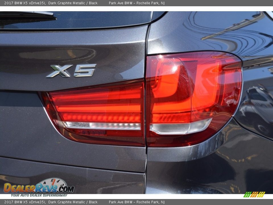 2017 BMW X5 xDrive35i Dark Graphite Metallic / Black Photo #24