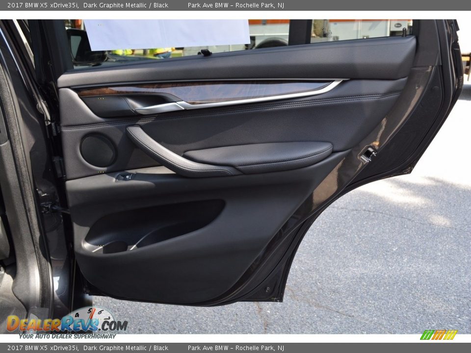 2017 BMW X5 xDrive35i Dark Graphite Metallic / Black Photo #25