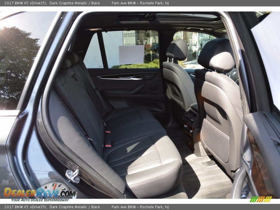 2017 BMW X5 xDrive35i Dark Graphite Metallic / Black Photo #26