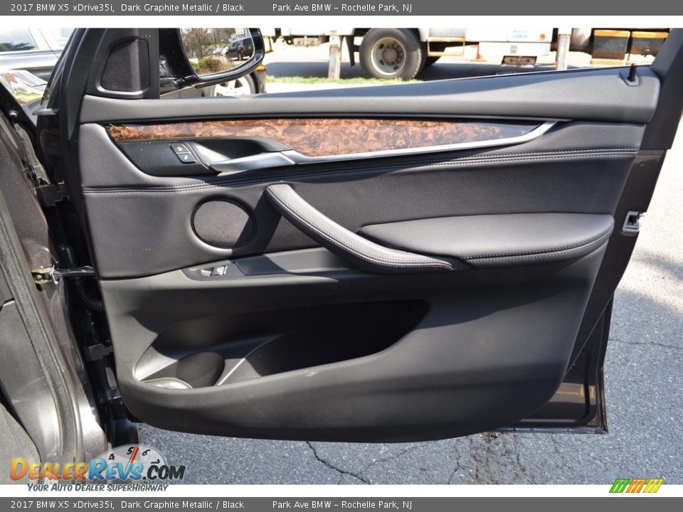 2017 BMW X5 xDrive35i Dark Graphite Metallic / Black Photo #27