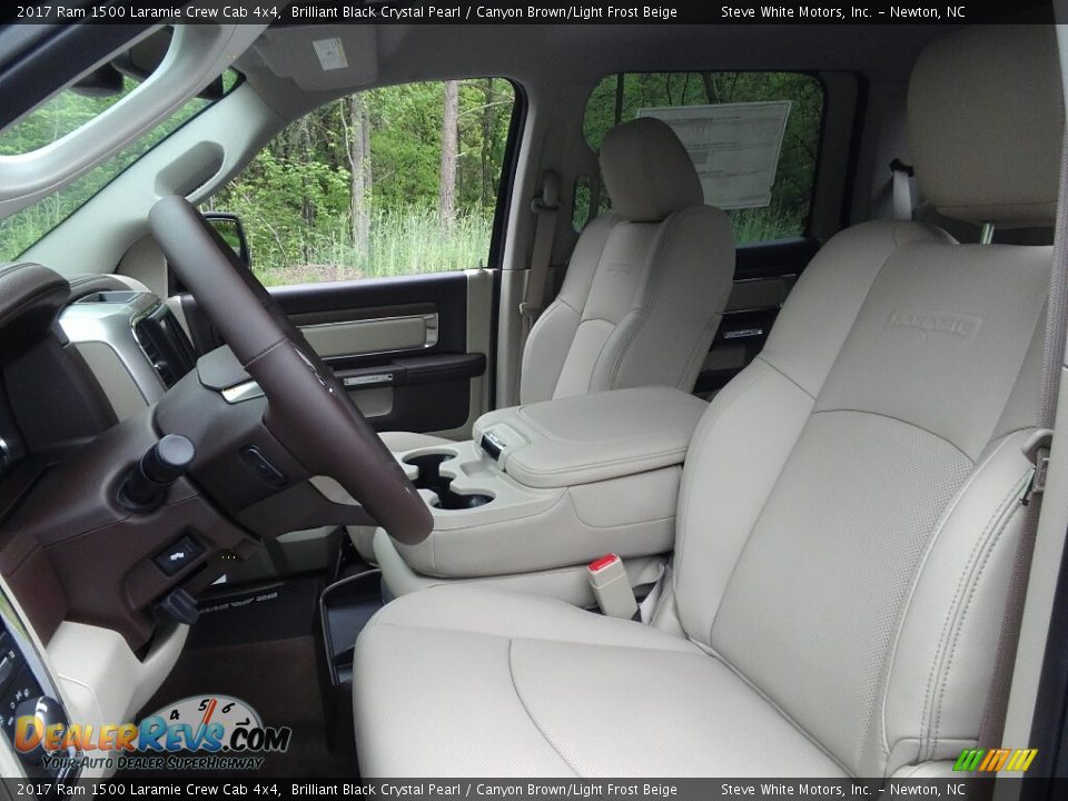 Front Seat of 2017 Ram 1500 Laramie Crew Cab 4x4 Photo #28