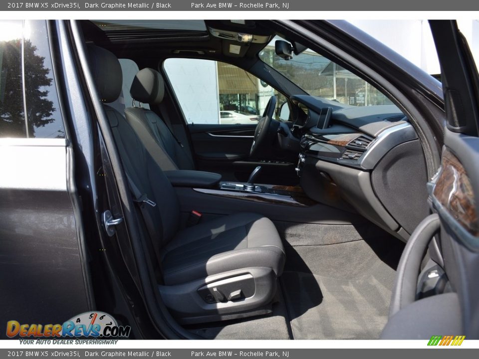 2017 BMW X5 xDrive35i Dark Graphite Metallic / Black Photo #29