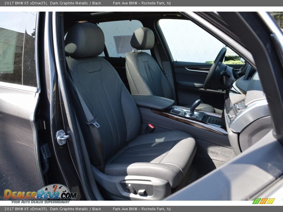 2017 BMW X5 xDrive35i Dark Graphite Metallic / Black Photo #30
