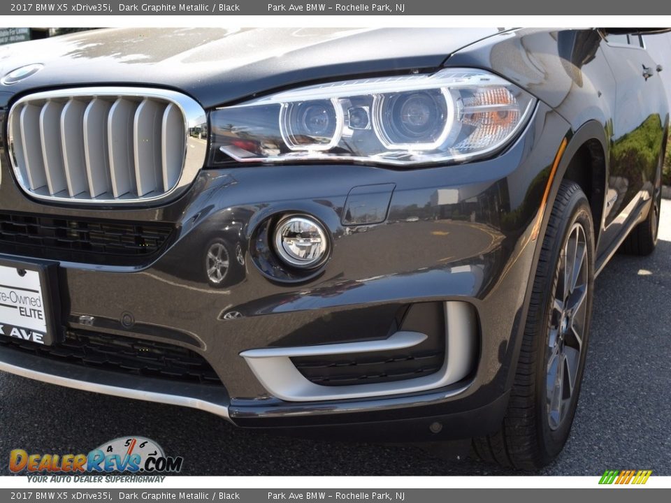 2017 BMW X5 xDrive35i Dark Graphite Metallic / Black Photo #32
