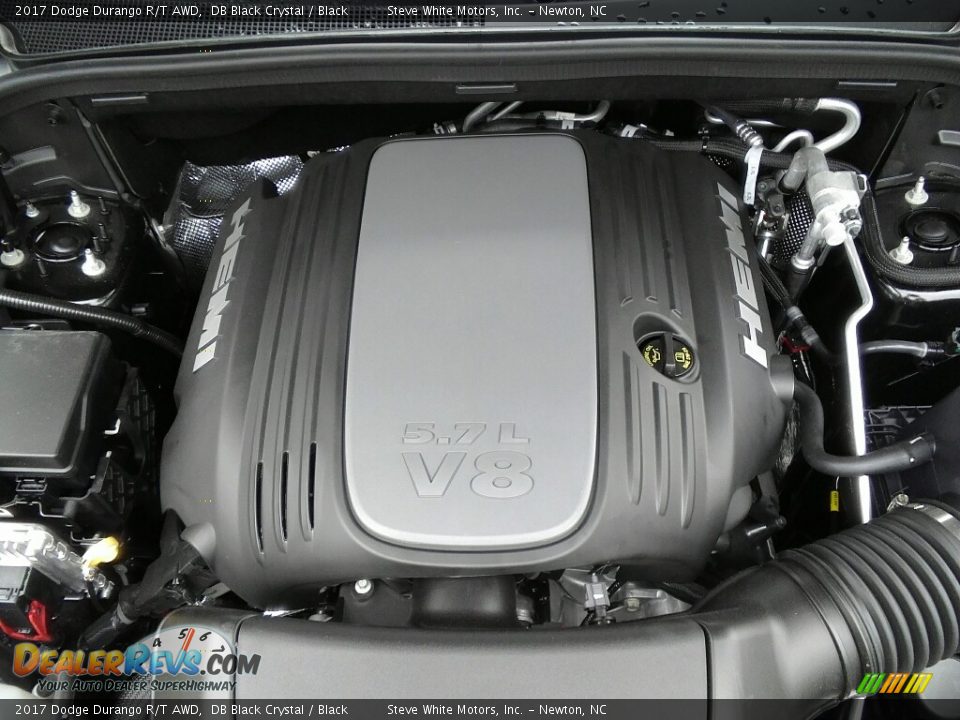 2017 Dodge Durango R/T AWD 5.7 Liter HEMI OHV 16-Valve VVT MDS V8 Engine Photo #10