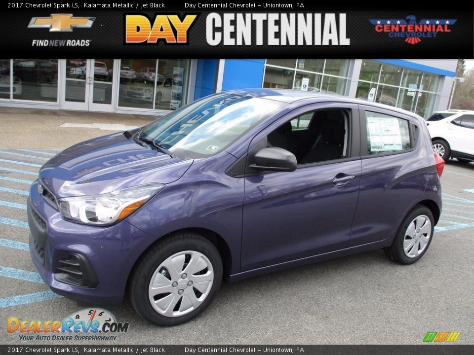 2017 Chevrolet Spark LS Kalamata Metallic / Jet Black Photo #1