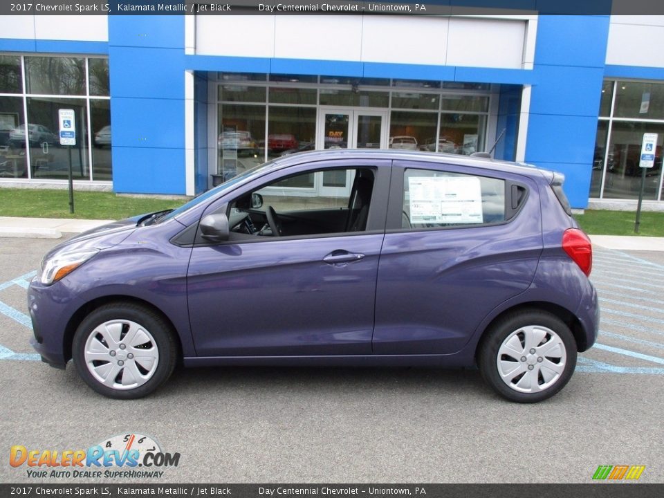 2017 Chevrolet Spark LS Kalamata Metallic / Jet Black Photo #2