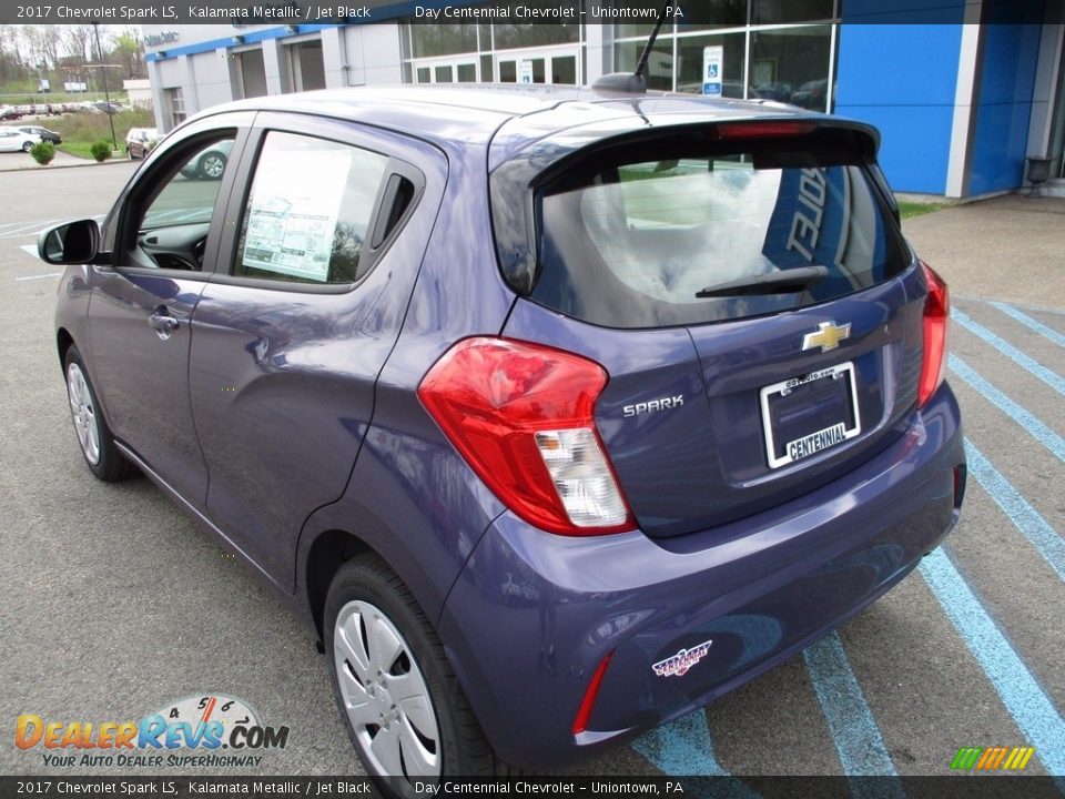 2017 Chevrolet Spark LS Kalamata Metallic / Jet Black Photo #4