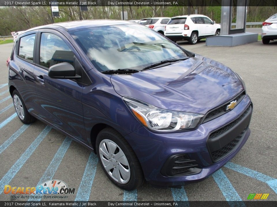 2017 Chevrolet Spark LS Kalamata Metallic / Jet Black Photo #8