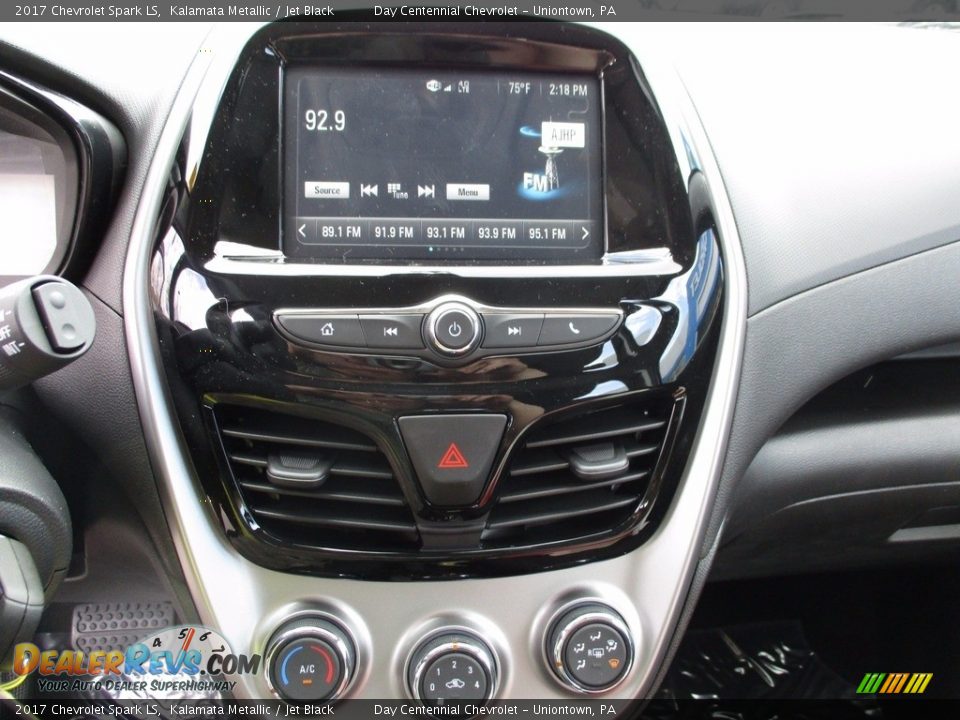 2017 Chevrolet Spark LS Kalamata Metallic / Jet Black Photo #17