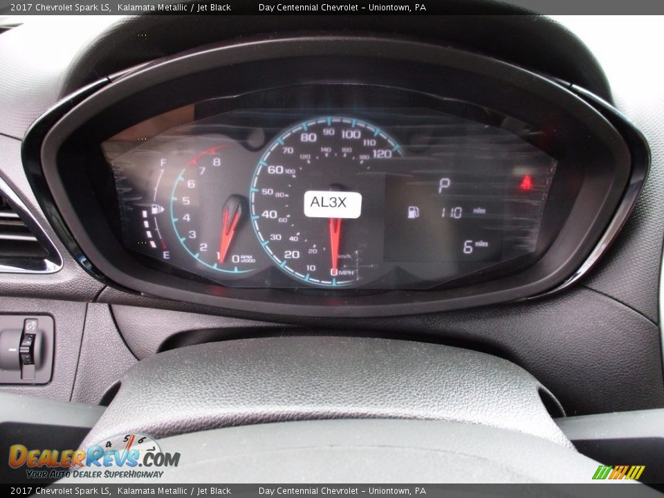 2017 Chevrolet Spark LS Kalamata Metallic / Jet Black Photo #20