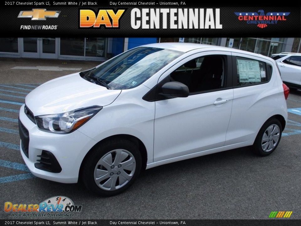 2017 Chevrolet Spark LS Summit White / Jet Black Photo #1