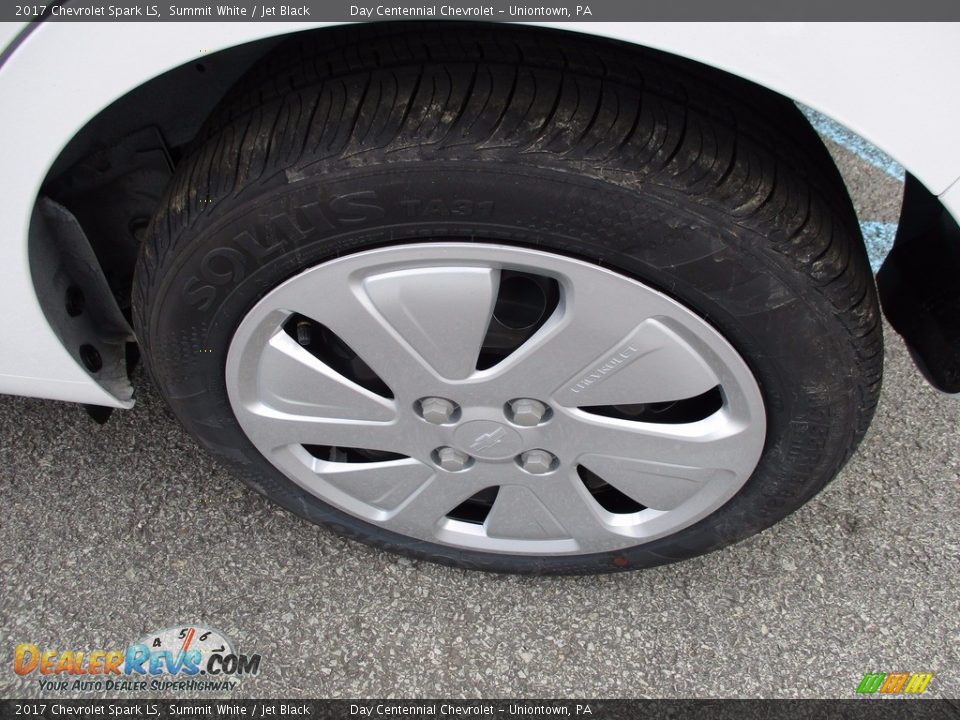 2017 Chevrolet Spark LS Summit White / Jet Black Photo #3