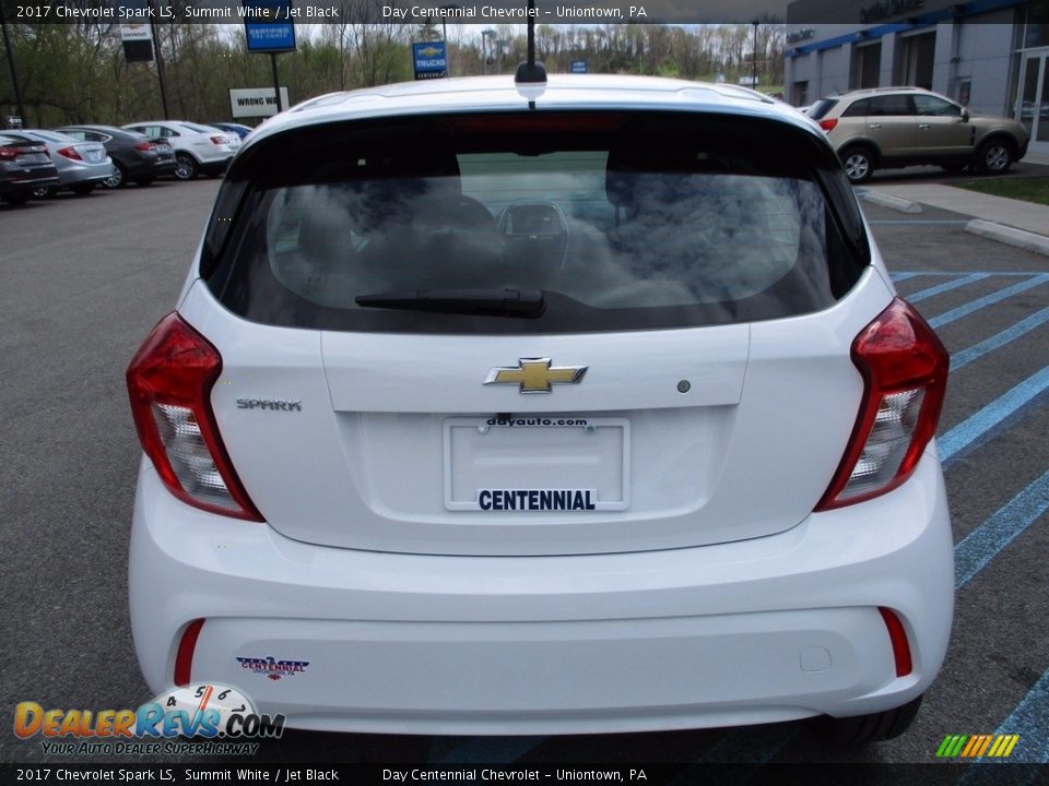 2017 Chevrolet Spark LS Summit White / Jet Black Photo #5
