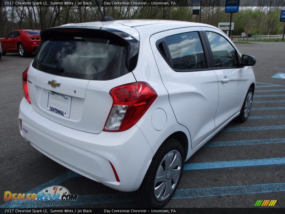 2017 Chevrolet Spark LS Summit White / Jet Black Photo #6