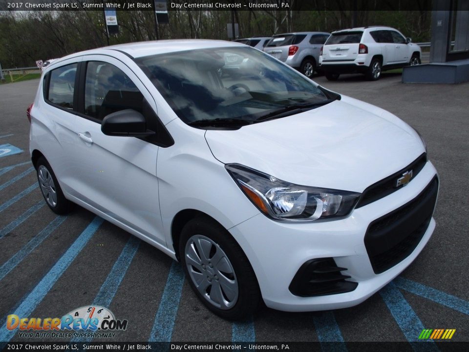 2017 Chevrolet Spark LS Summit White / Jet Black Photo #8