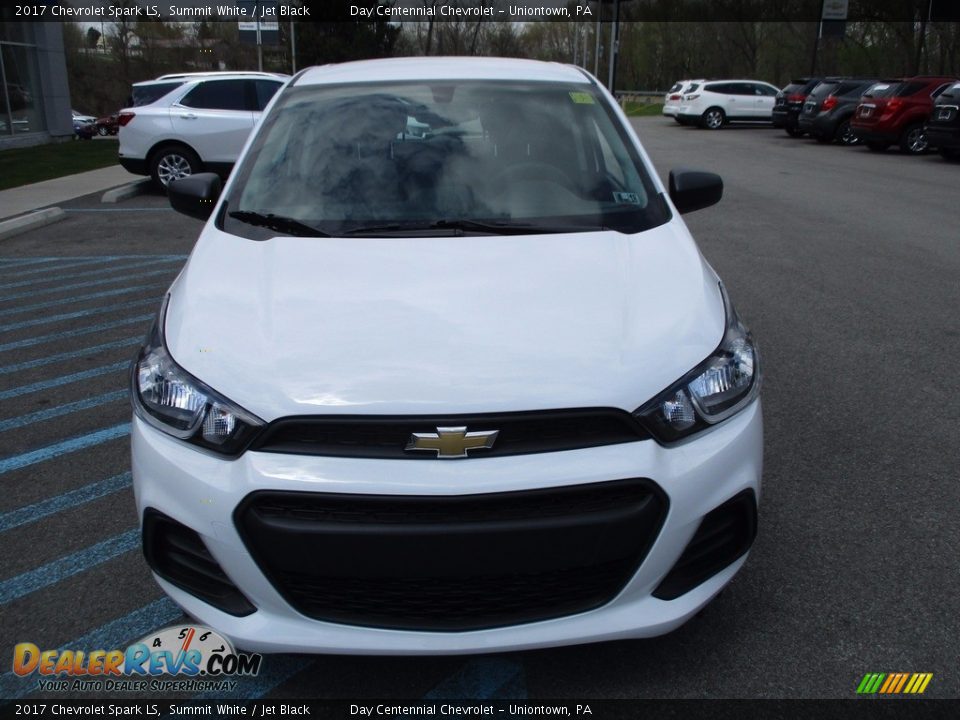 2017 Chevrolet Spark LS Summit White / Jet Black Photo #9
