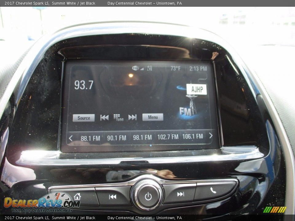 2017 Chevrolet Spark LS Summit White / Jet Black Photo #17