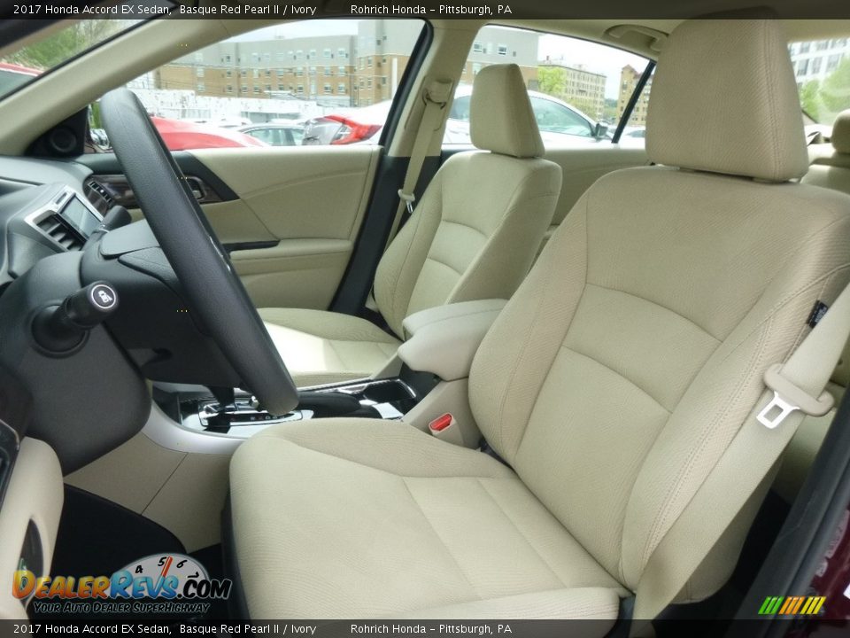 2017 Honda Accord EX Sedan Basque Red Pearl II / Ivory Photo #6