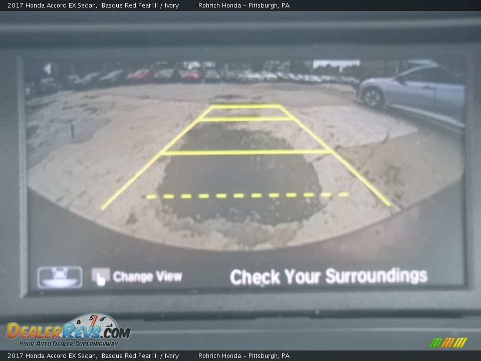2017 Honda Accord EX Sedan Basque Red Pearl II / Ivory Photo #14