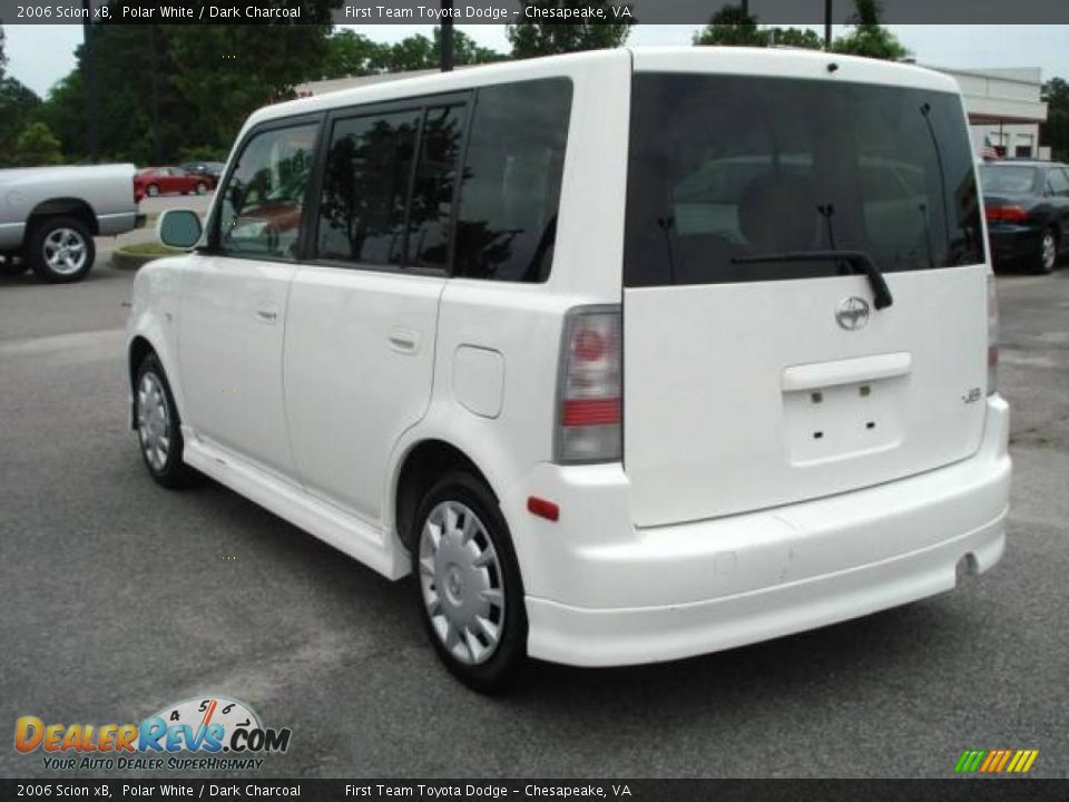 2006 Scion xB Polar White / Dark Charcoal Photo #3