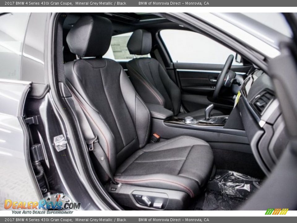 2017 BMW 4 Series 430i Gran Coupe Mineral Grey Metallic / Black Photo #2