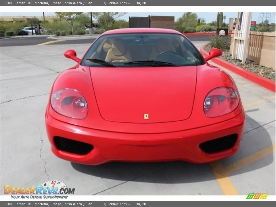 2000 Ferrari 360 Modena Rosso Corsa (Red) / Tan Photo #8