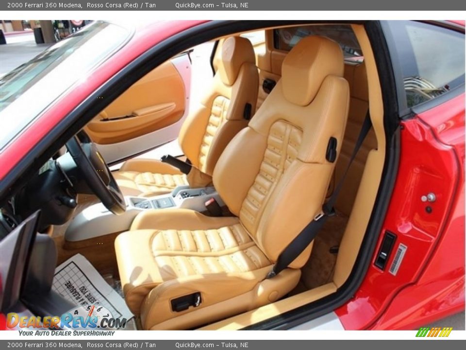 Front Seat of 2000 Ferrari 360 Modena Photo #9