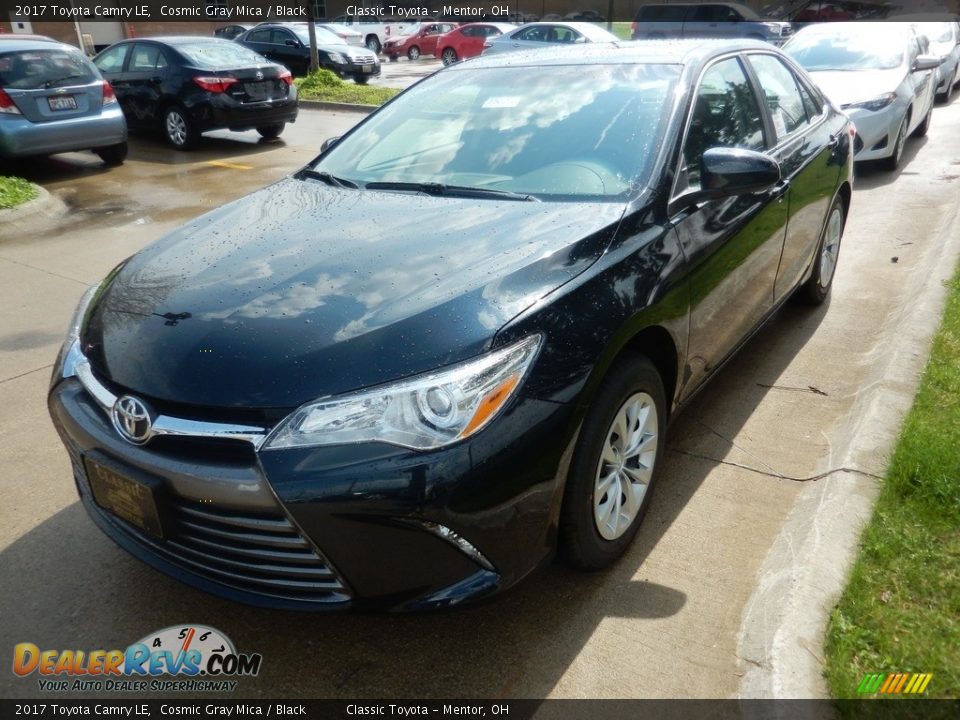 2017 Toyota Camry LE Cosmic Gray Mica / Black Photo #1