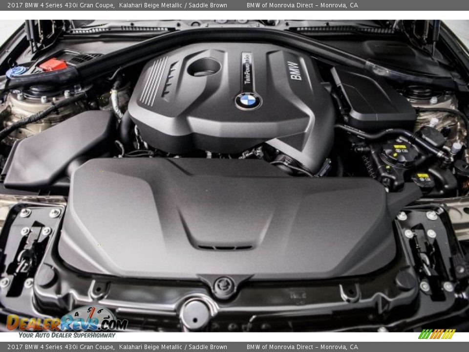 2017 BMW 4 Series 430i Gran Coupe 2.0 Liter DI TwinPower Turbocharged DOHC 16-Valve VVT 4 Cylinder Engine Photo #8