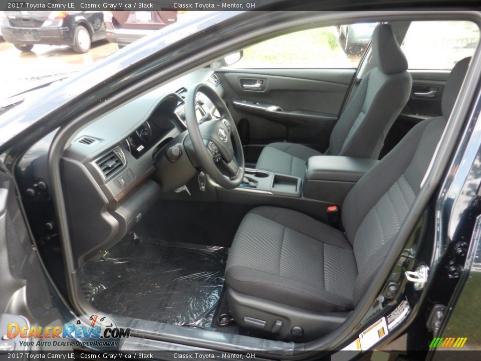2017 Toyota Camry LE Cosmic Gray Mica / Black Photo #3